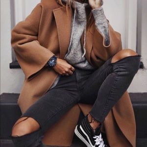 Camel Pea Coat